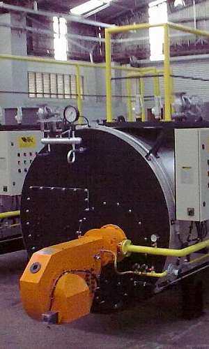 Gerador de vapor industrial